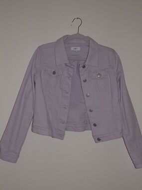 LOFT Lavender Denim Jacket